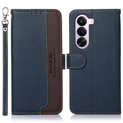 KHAZNEH Litchi Texture Leather RFID Phone Case, For OnePlus Nord CE6 Lite 5G Global, For OnePlus Ace 6 Ultra, For OnePlus 15T, For OnePlus Turbo 6 / 6V, For OnePlus 15R / Ace 6 / Ace 6T, For OnePlus 15