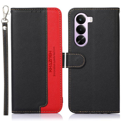 KHAZNEH Litchi Texture Leather RFID Phone Case, For OnePlus Nord CE6 Lite 5G Global, For OnePlus Ace 6 Ultra, For OnePlus 15T, For OnePlus Turbo 6 / 6V, For OnePlus 15R / Ace 6 / Ace 6T, For OnePlus 15
