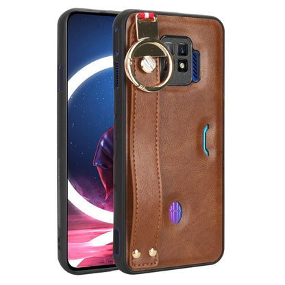 Wristband Leather Back Phone Case