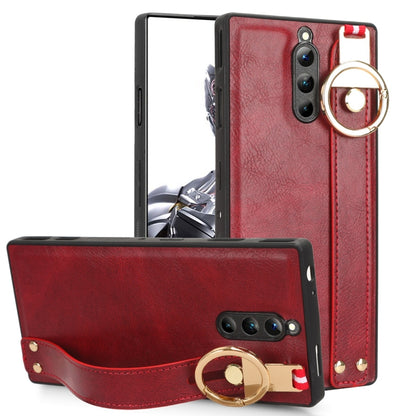 Wristband Leather Back Phone Case