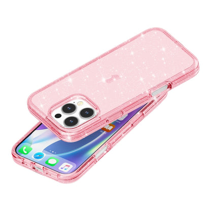 Shockproof Terminator Glitter Powder Phone Case, For iPhone 16 Pro Max, For iPhone 16 Pro, For iPhone 16 Plus, For iPhone 16