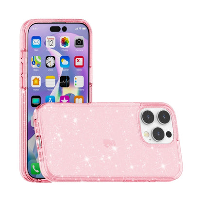 Shockproof Terminator Glitter Powder Phone Case, For iPhone 16 Pro Max, For iPhone 16 Pro, For iPhone 16 Plus, For iPhone 16