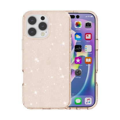Shockproof Terminator Glitter Powder Phone Case, For iPhone 17e / 16e, For iPhone 16 Pro Max, For iPhone 16 Pro, For iPhone 16 Plus