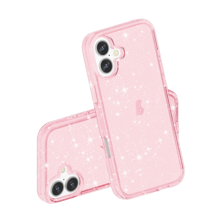 Shockproof Terminator Glitter Powder Phone Case, For iPhone 16, For iPhone 15 Pro Max, For iPhone 15 Pro, For iPhone 15 Plus