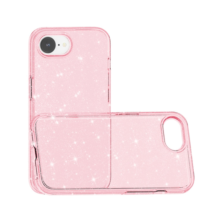 Shockproof Terminator Glitter Powder Phone Case, iPhone 16e, For iPhone 15 Pro Max, For iPhone 15 Pro, For iPhone 15 Plus