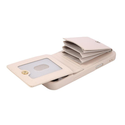 Crossbody Lanyard Zipper Wallet Leather Phone Case, For iPhone 17 Pro Max, For iPhone 17 Pro, For iPhone 17, For iPhone Air