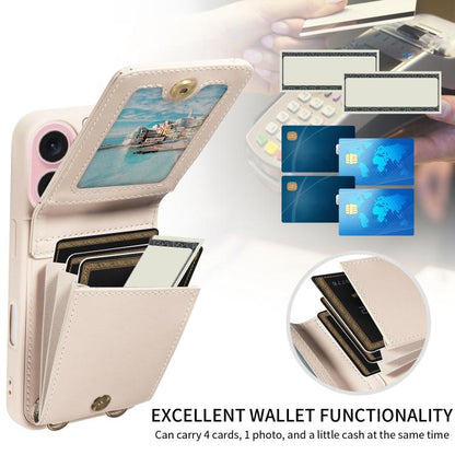 Crossbody Lanyard Zipper Wallet Leather Phone Case, For iPhone 18 / 17, For iPhone 18 Pro / 17 Pro, For iPhone 18 Pro Max / 17 Pro Max, For iPhone Air