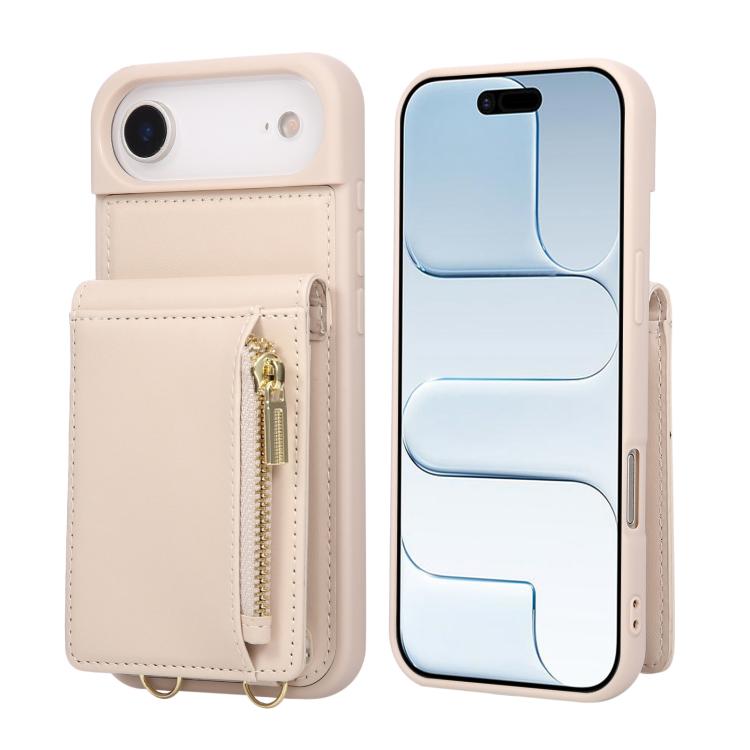Crossbody Lanyard Zipper Wallet Leather Phone Case, For iPhone 18 / 17, For iPhone 18 Pro / 17 Pro, For iPhone 18 Pro Max / 17 Pro Max, For iPhone Air