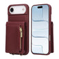 Crossbody Lanyard Zipper Wallet Leather Phone Case, For iPhone 18 / 17, For iPhone 18 Pro / 17 Pro, For iPhone 18 Pro Max / 17 Pro Max, For iPhone Air