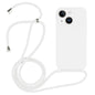 Crossbody Lanyard Liquid Silicone Case, For iPhone 15