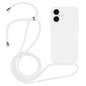 Crossbody Lanyard Liquid Silicone Case, For iPhone 16 Plus