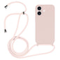 Crossbody Lanyard Liquid Silicone Case, For iPhone 17, For iPhone Air