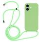 Crossbody Lanyard Liquid Silicone Case, For iPhone 17, For iPhone Air