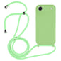 Crossbody Lanyard Liquid Silicone Case, For iPhone 17, For iPhone Air