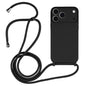 Crossbody Lanyard Liquid Silicone Case, For iPhone 17 Pro Max, For iPhone 17 Pro