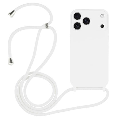 Crossbody Lanyard Liquid Silicone Case, For iPhone 17 Pro Max, For iPhone 17 Pro