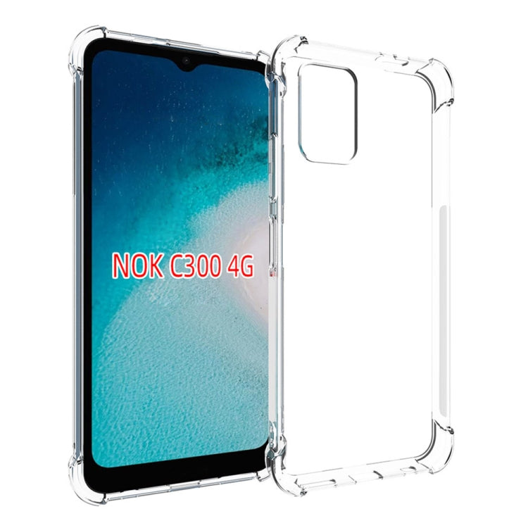 Shockproof Non-slip Thickening TPU Phone Case, For Nokia G42 5G, For Nokia C110 4G, For Nokia C300 4G, For Nokia X30 5G, For Nokia G60 5G, For Nokia G400 5G, For Nokia C200, For Nokia C21 Plus, For Nokia C21, For Nokia C2 2nd Edition, For Nokia G21
