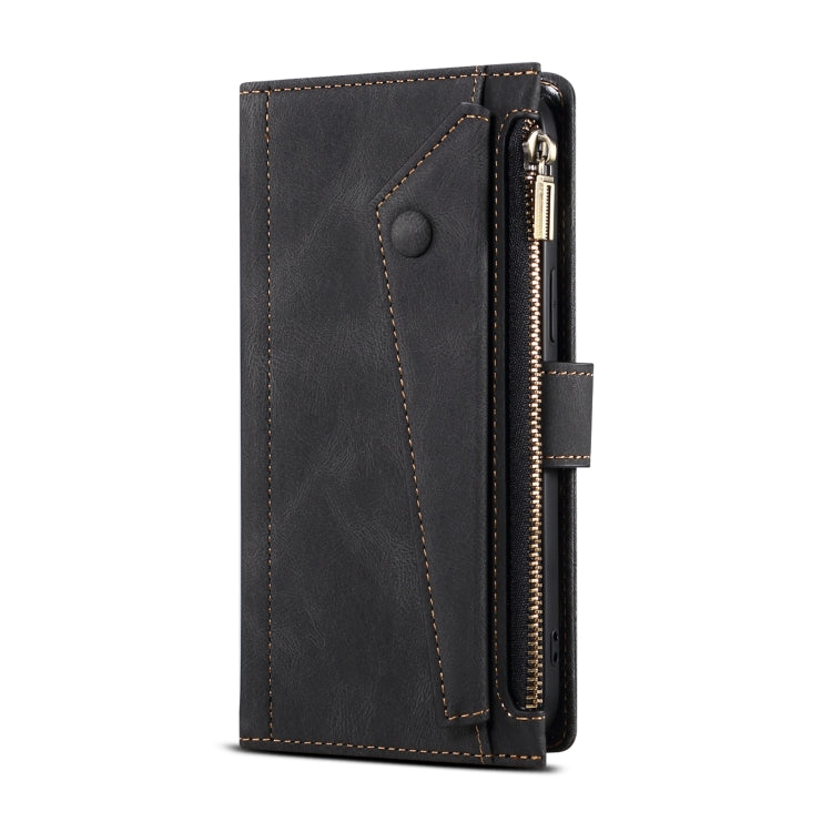 ESEBLE Retro Frosted RFID Flip Leather Phone Case