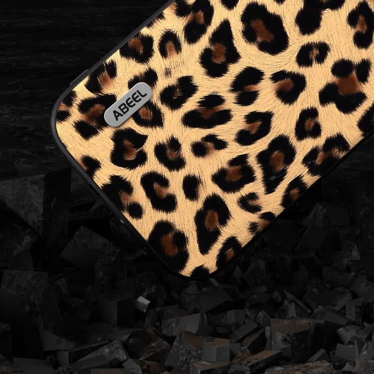 ABEEL Black Edge Leopard Phone Case