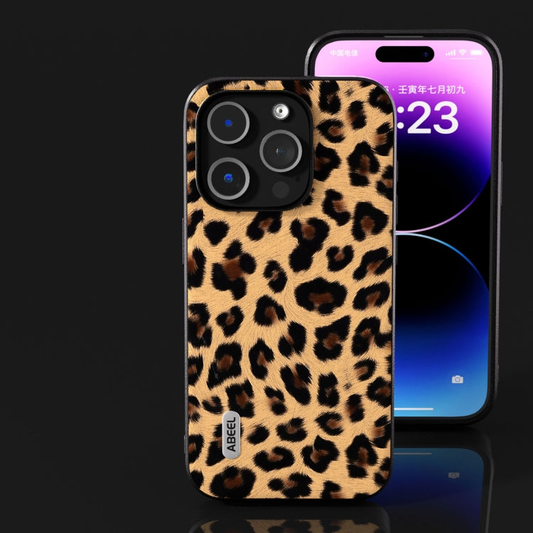 ABEEL Black Edge Leopard Phone Case