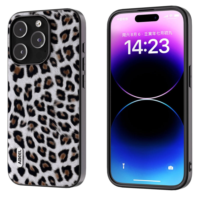 ABEEL Black Edge Leopard Phone Case