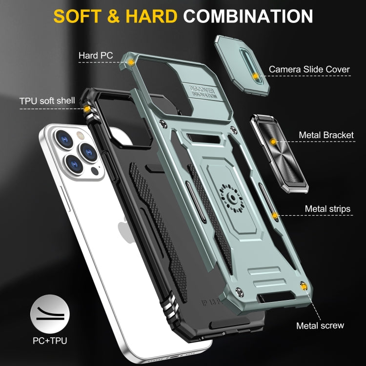 Armor PC + TPU Camera Shield Phone Case