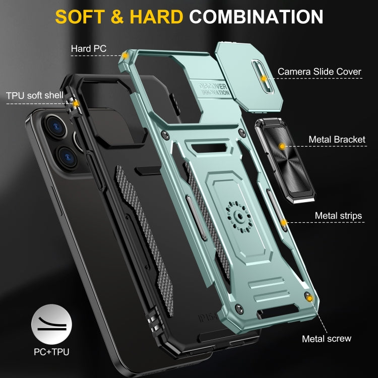 Armor PC + TPU Camera Shield Phone Case