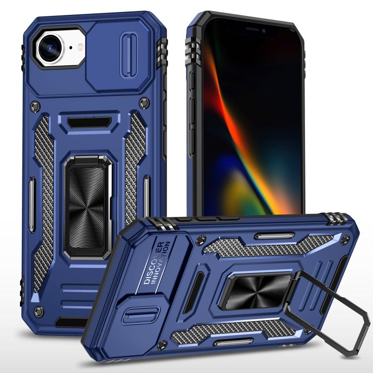 Armor PC + TPU Camera Shield Phone Case, For iPhone 17e / 16e, For iPhone 17 Pro Max, For iPhone 17 Pro