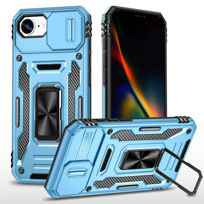Armor PC + TPU Camera Shield Phone Case, For iPhone 17e / 16e, For iPhone 17 Pro Max, For iPhone 17 Pro