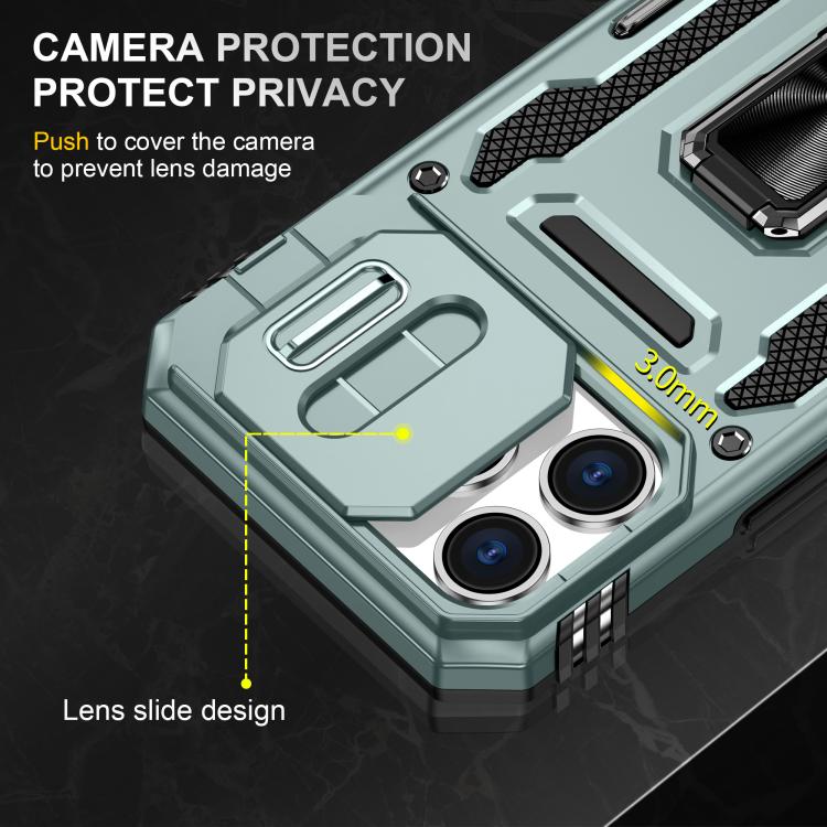 Armor PC + TPU Camera Shield Phone Case