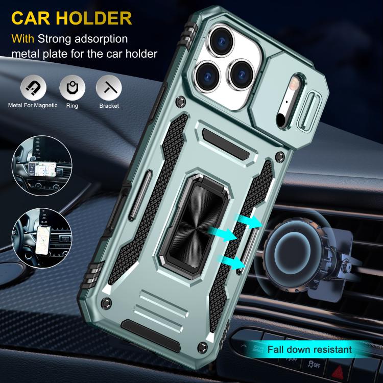 Armor PC + TPU Camera Shield Phone Case