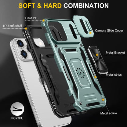 Armor PC + TPU Camera Shield Phone Case