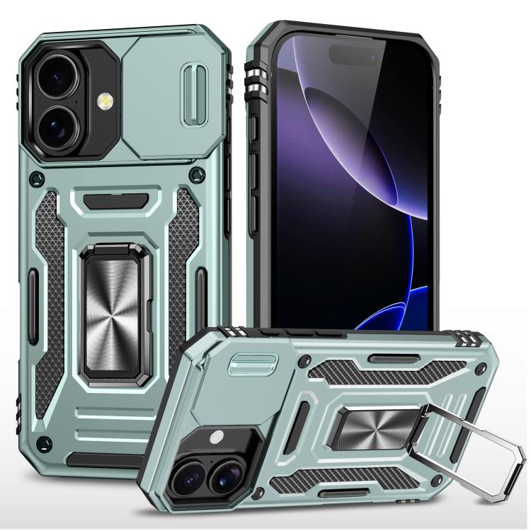 Armor PC + TPU Camera Shield Phone Case