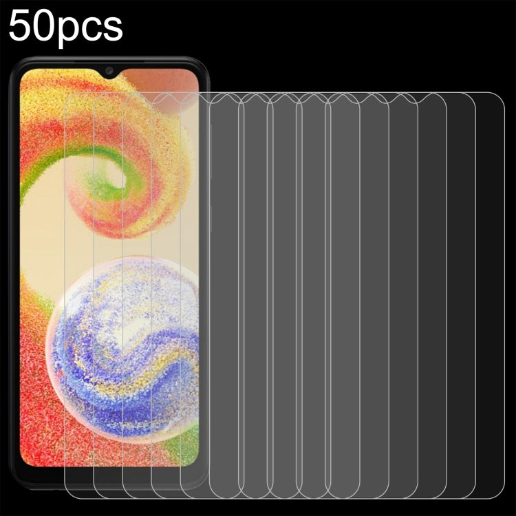 50pcs 0.26mm 9H 2.5D Tempered Glass Film