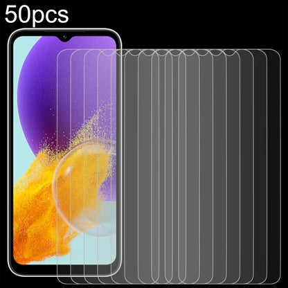 50pcs 0.26mm 9H 2.5D Tempered Glass Film