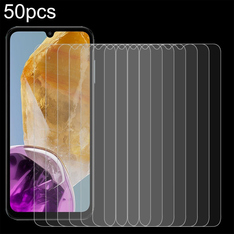 50pcs 0.26mm 9H 2.5D Tempered Glass Film