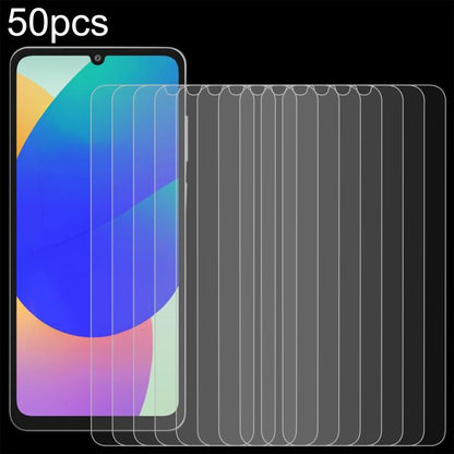 50pcs 0.26mm 9H 2.5D Tempered Glass Film