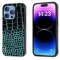 ABEEL Genuine Leather Crocodile Pattern Black Edge Phone Case, For iPhone 16 Pro Max, For iPhone 16 Pro, For iPhone 16 Plus, For iPhone 16, For iPhone 15 Pro Max, For iPhone 15 Pro