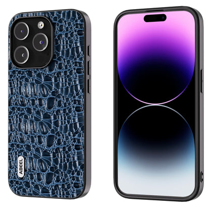 ABEEL Genuine Leather Canopy Black Edge Phone Case, For iPhone 15 Pro Max, For iPhone 15 Pro, For iPhone 15 Plus, For iPhone 15