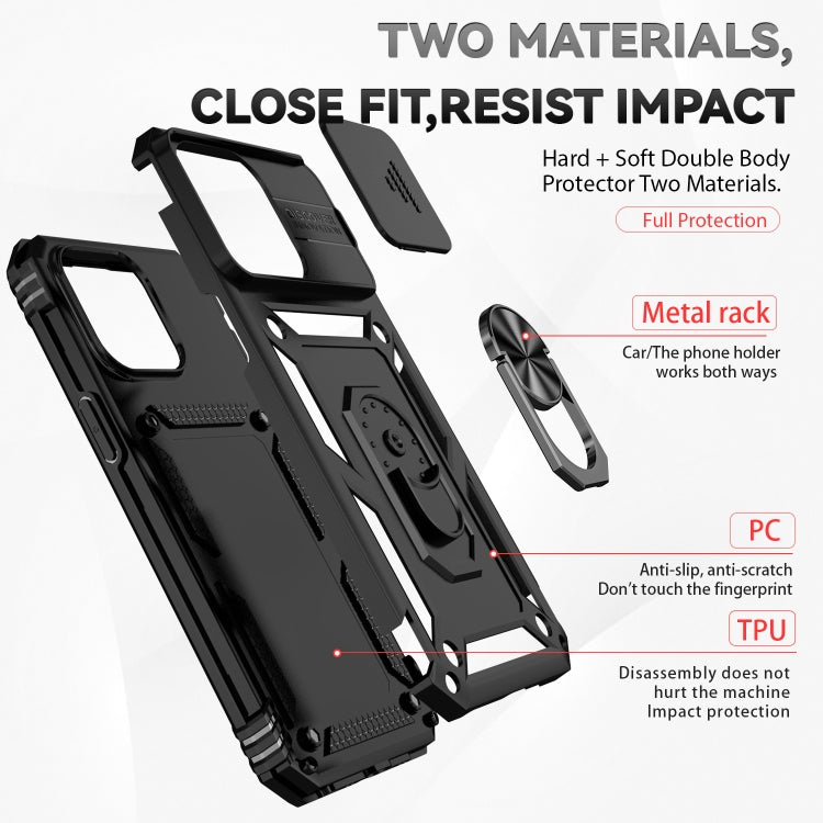 Sliding Camshield Holder Phone Case