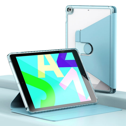 Clear 360 Rotation Stand Smart Leather Tablet Case