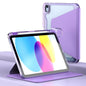 Clear 360 Rotation Stand Smart Leather Tablet Case, For iPad mini 6 / mini 2024, For iPad Pro 11 2022 / 2021 / 2020, For iPad 10th Gen 10.9 2022, For iPad 10.2 2021 / 2020 / 2019