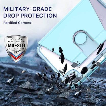 Clear 360 Rotation Stand Smart Leather Tablet Case, For iPad mini 6 / mini 2024, For iPad Pro 11 2022 / 2021 / 2020, For iPad 10th Gen 10.9 2022, For iPad 10.2 2021 / 2020 / 2019