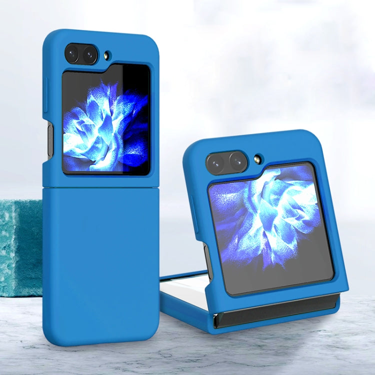 Silicone Skin Feel Folding Phone Case, For Samsung Galaxy Z Flip5