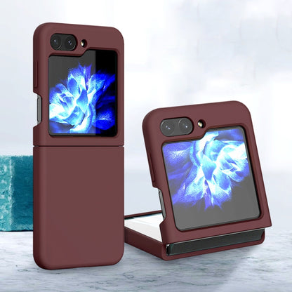 Silicone Skin Feel Folding Phone Case, For Samsung Galaxy Z Flip5