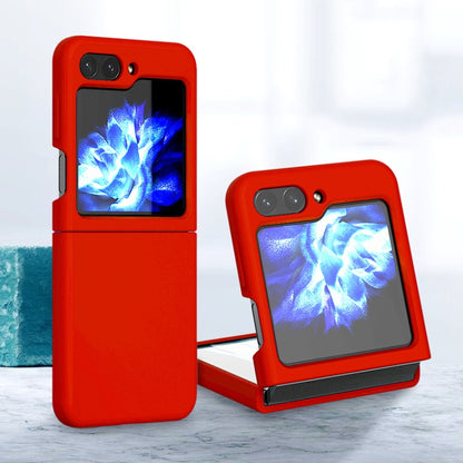 Silicone Skin Feel Folding Phone Case, For Samsung Galaxy Z Flip5