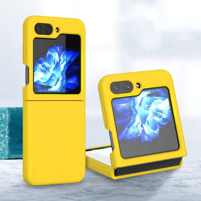 Silicone Skin Feel Folding Phone Case, For Samsung Galaxy Z Flip6 / Flip7 FE