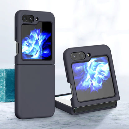 Silicone Skin Feel Folding Phone Case, For Samsung Galaxy Z Flip6 / Flip7 FE