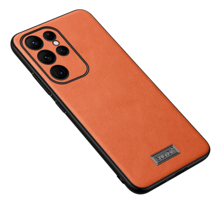 SULADA Shockproof TPU + Handmade Leather Phone Case