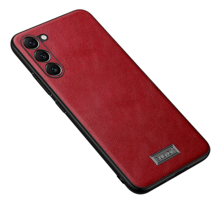 SULADA Shockproof TPU + Handmade Leather Phone Case